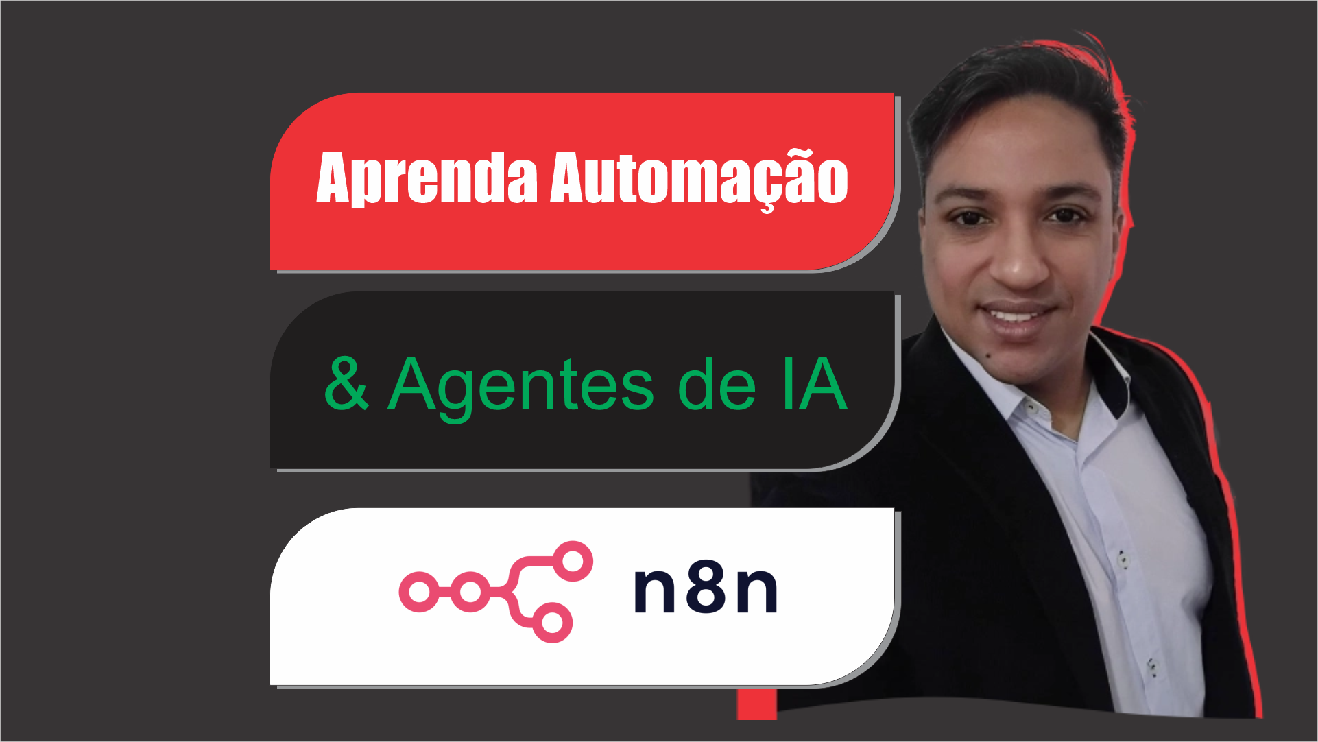 Aprenda Automação e Agentes de IA - Curso Digital Interativo