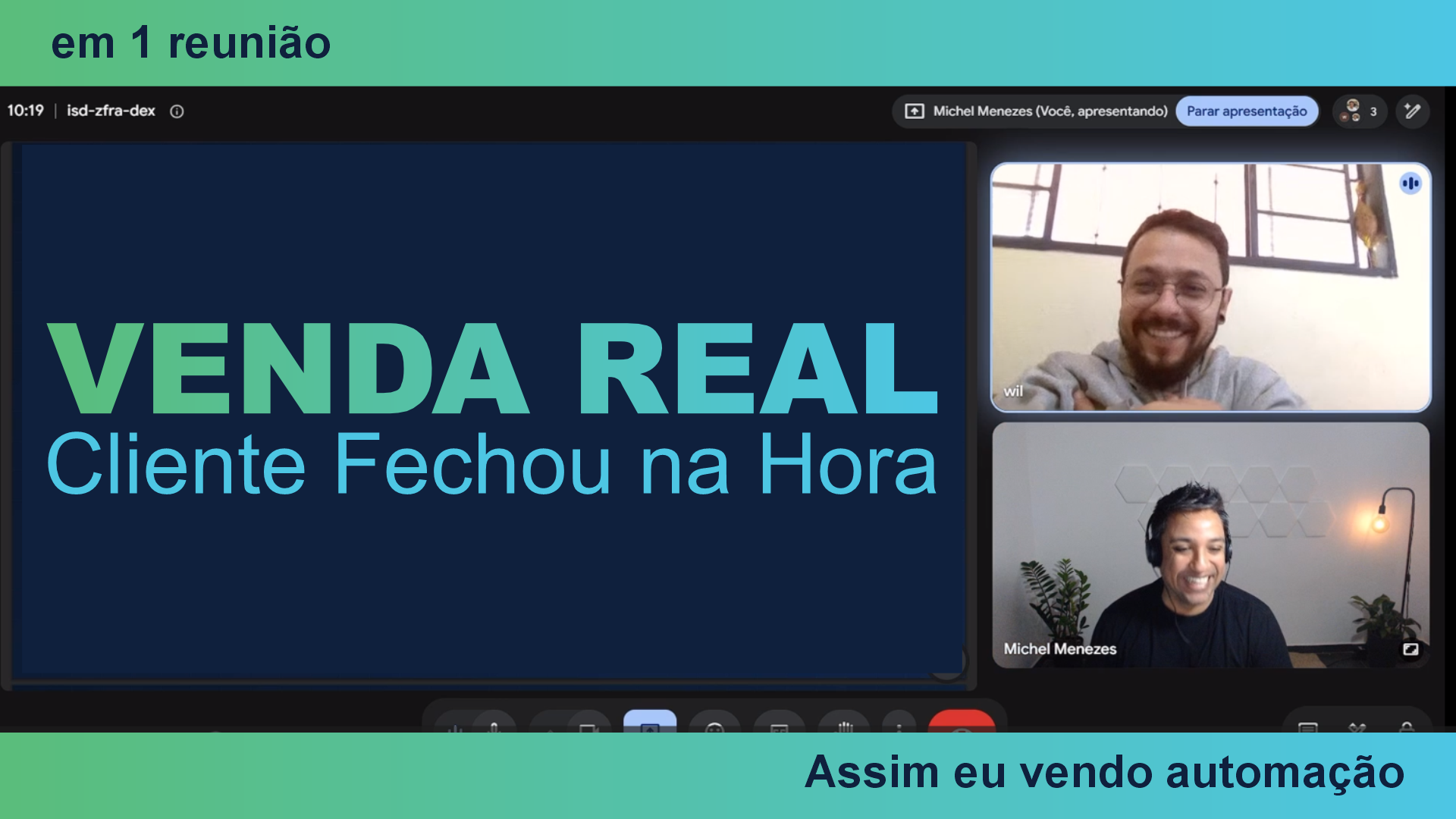 Gravei uma Venda Real de Automação com IA